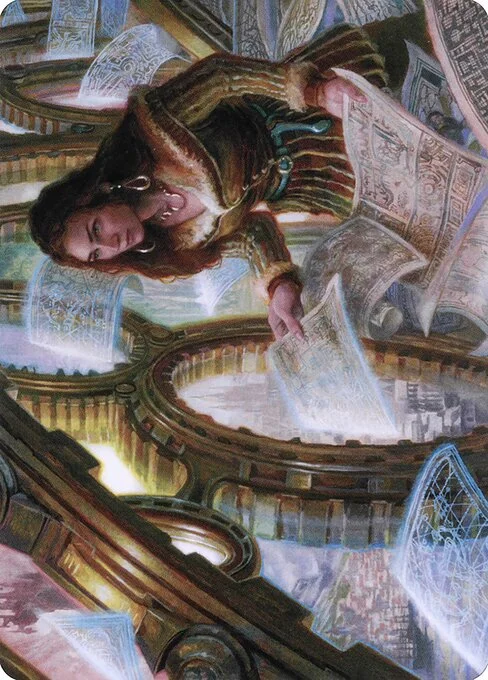 Cartographer's Survey // Cartographer's Survey, carta Magic di tipo Card // Card illustrata da Donato Giancola