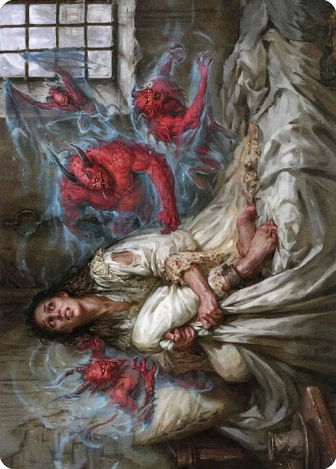 Eruth, Tormented Prophet // Eruth, Tormented Prophet, carta Magic di tipo Card // Card illustrata da Ekaterina Burmak