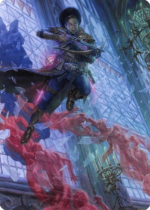 Kaya, Geist Hunter // Kaya, Geist Hunter, carta Magic di tipo Card // Card illustrata da Ryan Pancoast