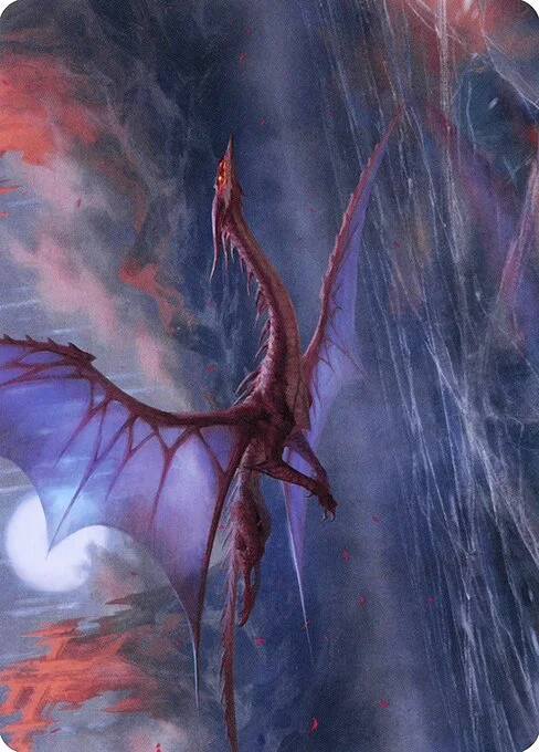Manaform Hellkite // Manaform Hellkite, carta Magic di tipo Card // Card illustrata da Andrew Mar