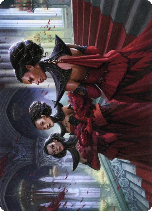 Olivia's Attendants // Olivia's Attendants, carta Magic di tipo Card // Card illustrata da Dmitry Burmak
