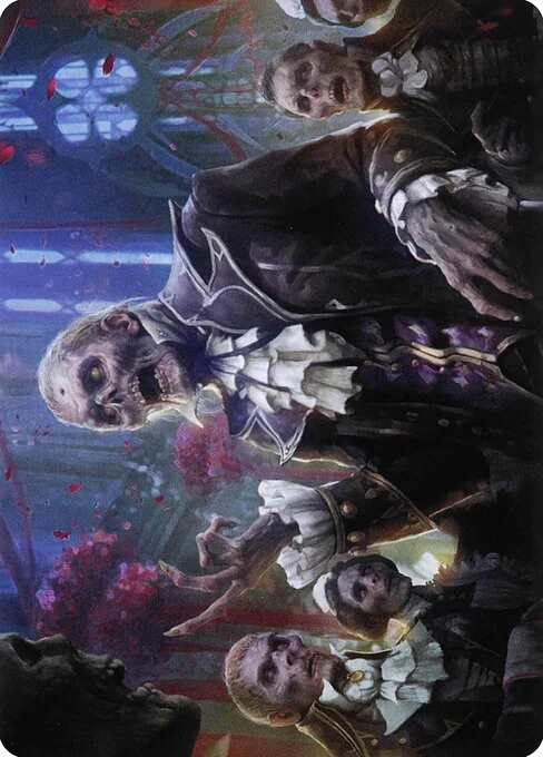 Undead Butler // Undead Butler, carta Magic di tipo Card // Card illustrata da Néstor Ossandón Leal