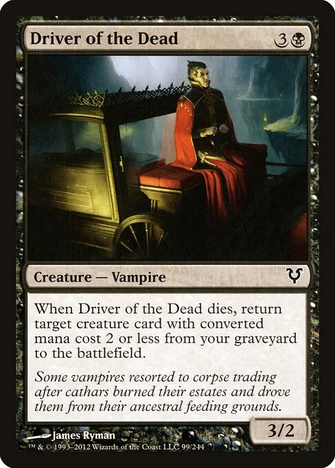 Driver of the Dead, carta Magic di tipo Creature — Vampire illustrata da James Ryman