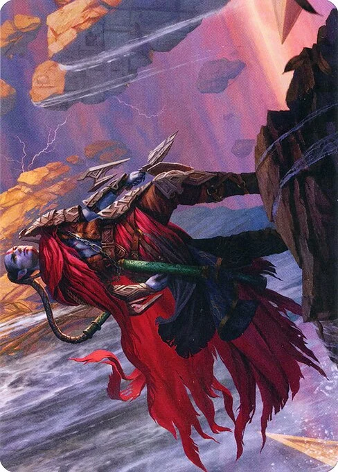 Anowon, the Ruin Thief // Anowon, the Ruin Thief, carta Magic di tipo Card // Card illustrata da Magali Villeneuve