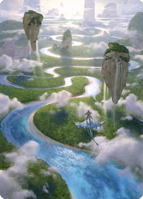 Clearwater Pathway // Clearwater Pathway, carta Magic di tipo Card // Card illustrata da Johannes Voss
