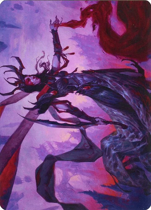 Drana, the Last Bloodchief // Drana, the Last Bloodchief, carta Magic di tipo Card // Card illustrata da Tyler Jacobson