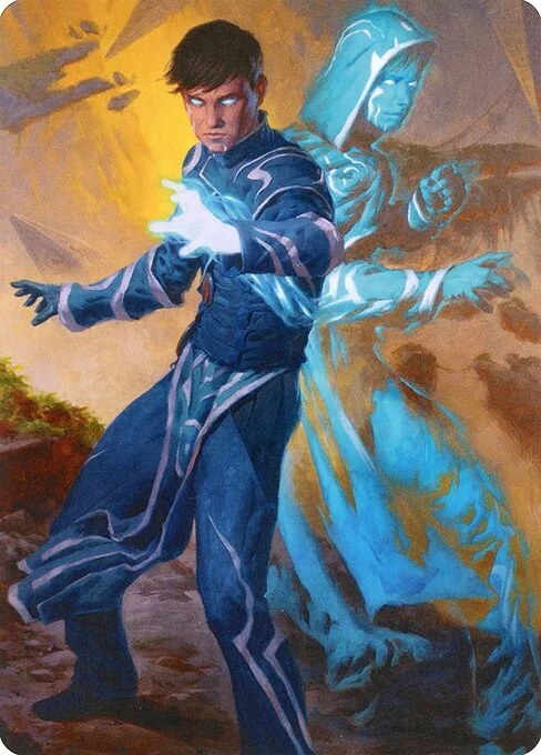 Jace, Mirror Mage // Jace, Mirror Mage, carta Magic di tipo Card // Card illustrata da Tyler Jacobson