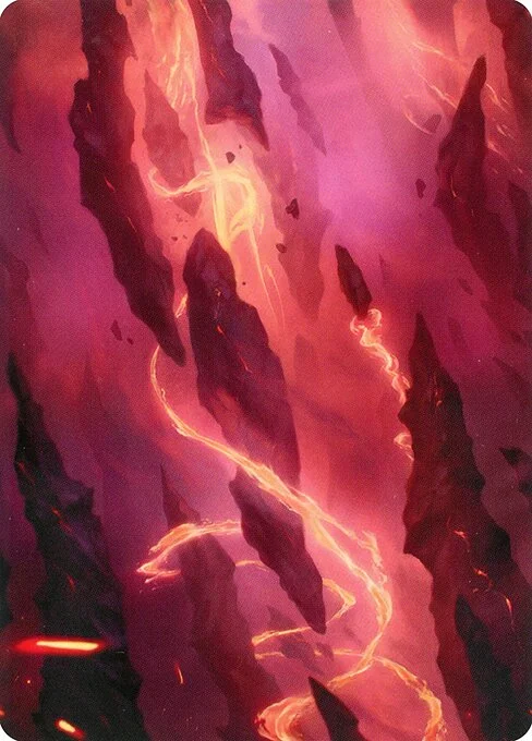 Mountain // Mountain, carta Magic di tipo Card // Card illustrata da Sam Burley