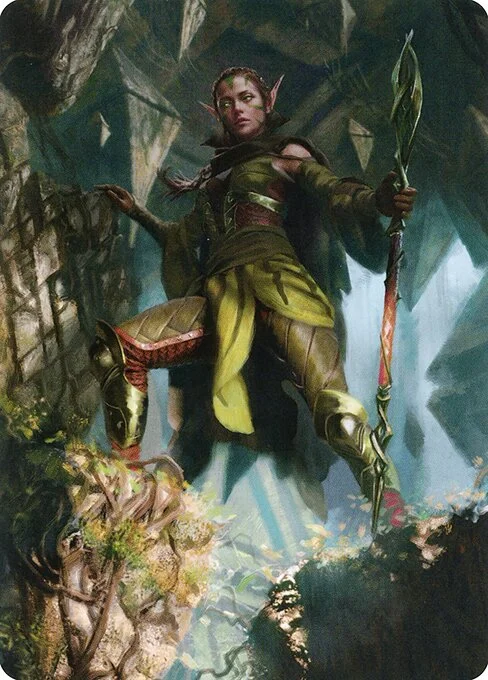 Nissa of Shadowed Boughs // Nissa of Shadowed Boughs, carta Magic di tipo Card // Card illustrata da Yongjae Choi