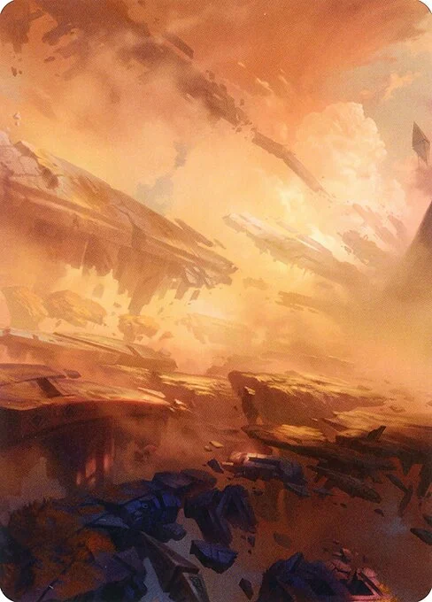 Plains // Plains, carta Magic di tipo Card // Card illustrata da Sam Burley