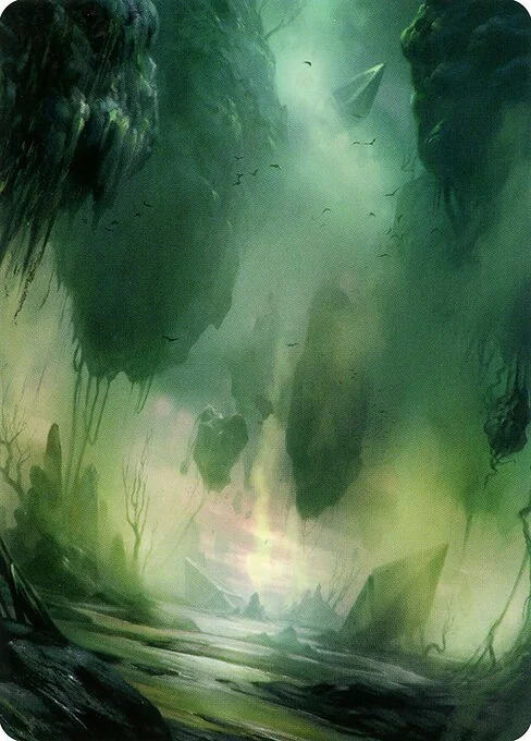Swamp // Swamp, carta Magic di tipo Card // Card illustrata da Sam Burley
