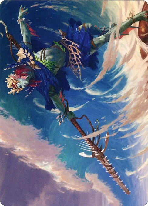 Tazeem Roilmage // Tazeem Roilmage, carta Magic di tipo Card // Card illustrata da Manuel Castañón