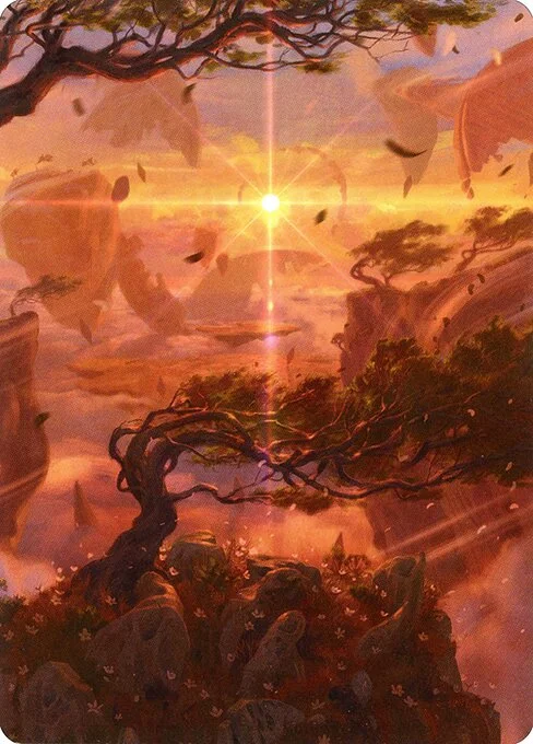 Windswept Heath // Windswept Heath, carta Magic di tipo Card // Card illustrata da Johannes Voss