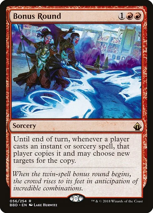 Bonus Round, carta Magic di tipo Sorcery illustrata da Lake Hurwitz