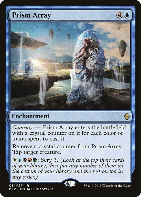 Prism Array, carta Magic di tipo Enchantment illustrata da Philip Straub