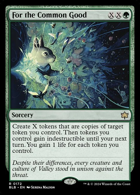 For the Common Good, carta Magic di tipo Sorcery illustrata da Serena Malyon