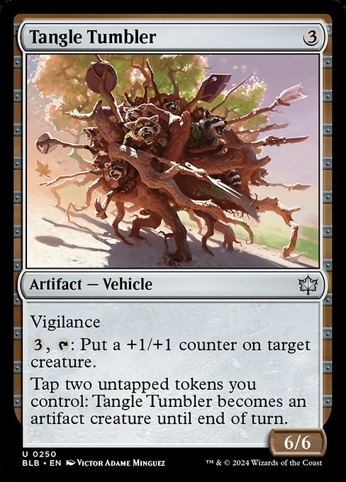 Tangle Tumbler, carta Magic di tipo Artifact — Vehicle illustrata da Victor Adame Minguez