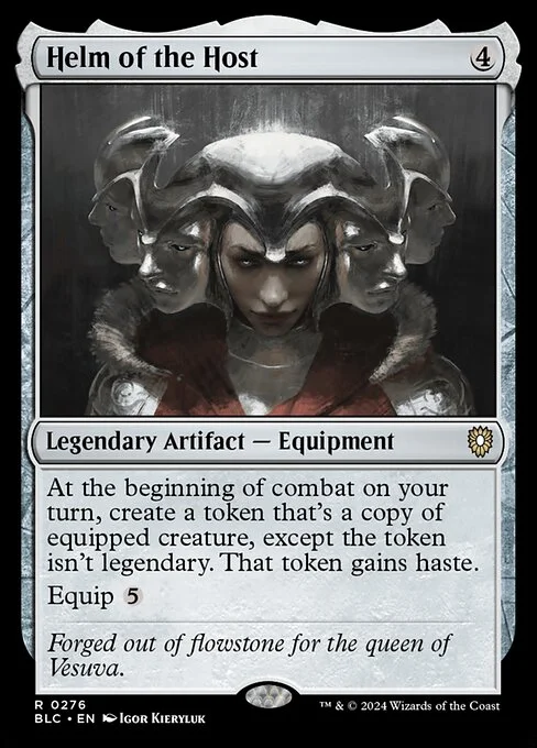 Helm of the Host, carta Magic di tipo Legendary Artifact — Equipment illustrata da Igor Kieryluk