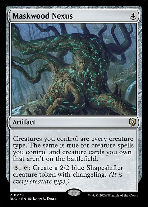 Maskwood Nexus, carta Magic di tipo Artifact illustrata da Jason A. Engle