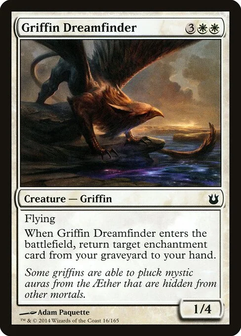 Griffin Dreamfinder, carta Magic di tipo Creature — Griffin illustrata da Adam Paquette