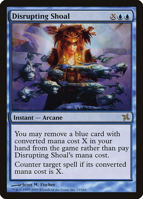 Disrupting Shoal, carta Magic di tipo Instant — Arcane illustrata da Scott M. Fischer