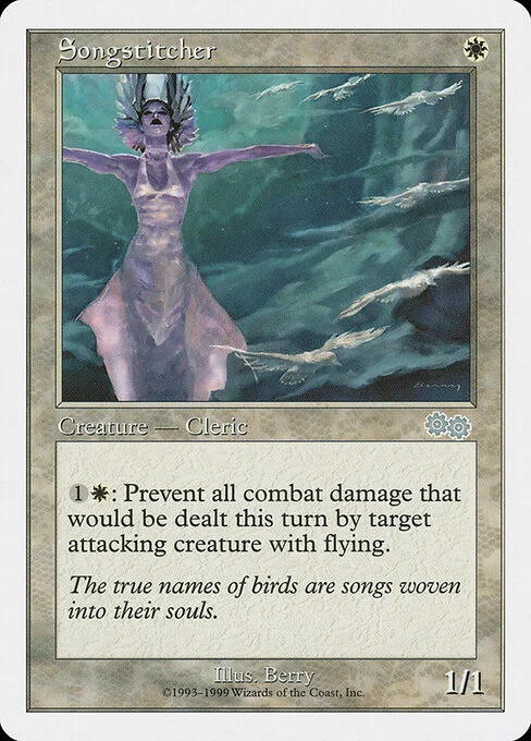 Songstitcher, carta Magic di tipo Creature — Human Cleric illustrata da Berry