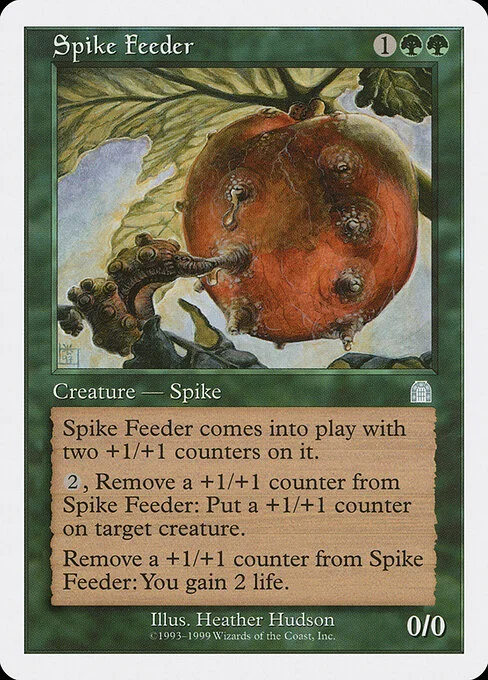 Spike Feeder, carta Magic di tipo Creature — Spike illustrata da Heather Hudson