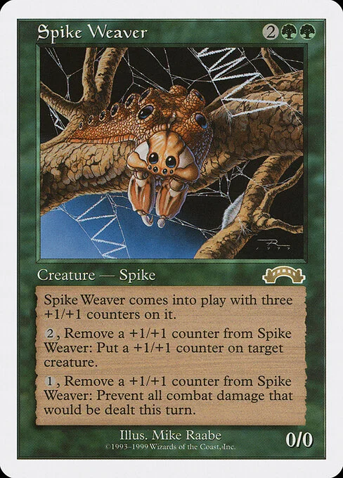 Spike Weaver, carta Magic di tipo Creature — Spike illustrata da Mike Raabe