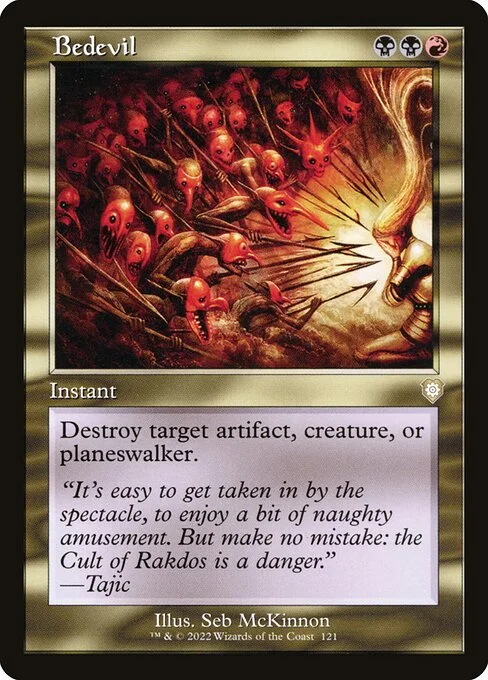 Bedevil, carta Magic di tipo Instant illustrata da Seb McKinnon