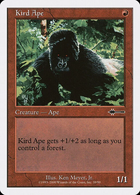 Kird Ape, carta Magic di tipo Creature — Ape illustrata da Ken Meyer, Jr.