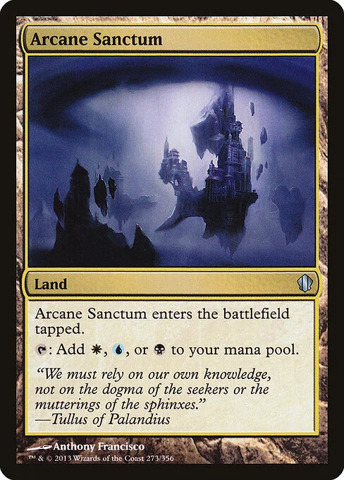 Arcane Sanctum, carta Magic di tipo Land illustrata da Anthony Francisco