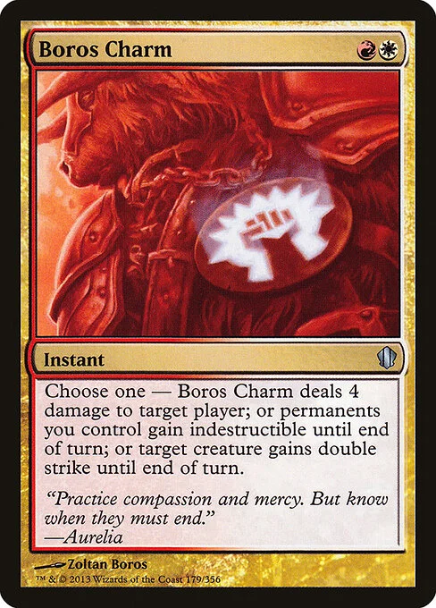 Boros Charm, carta Magic di tipo Instant illustrata da Zoltan Boros