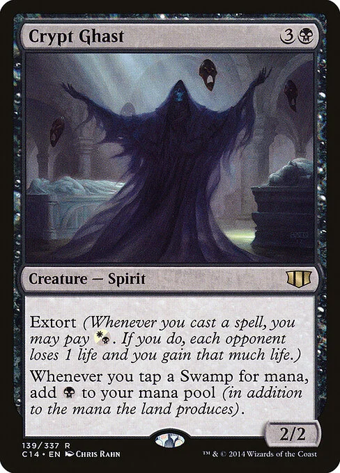 Crypt Ghast, carta Magic di tipo Creature — Spirit illustrata da Chris Rahn