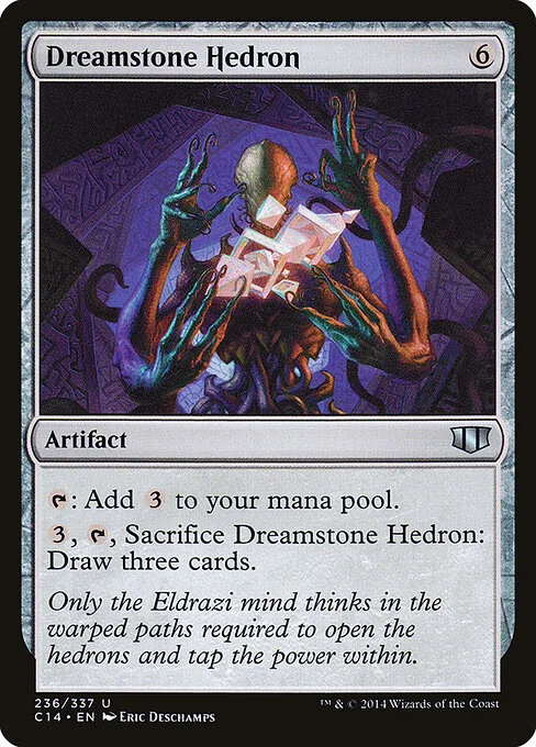 Dreamstone Hedron, carta Magic di tipo Artifact illustrata da Eric Deschamps