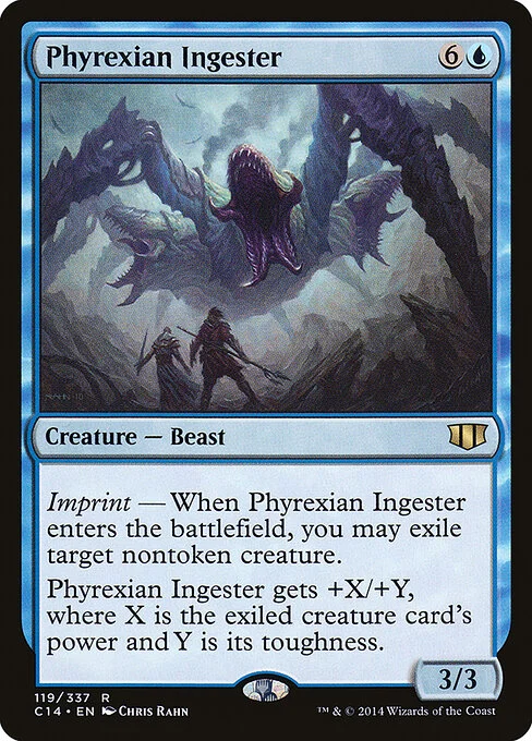 Phyrexian Ingester, carta Magic di tipo Creature — Phyrexian Beast illustrata da Chris Rahn
