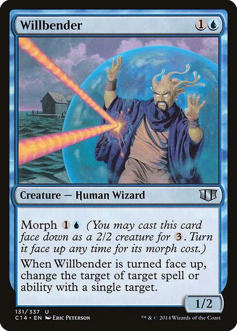 Willbender, carta Magic di tipo Creature — Human Wizard illustrata da Eric Peterson