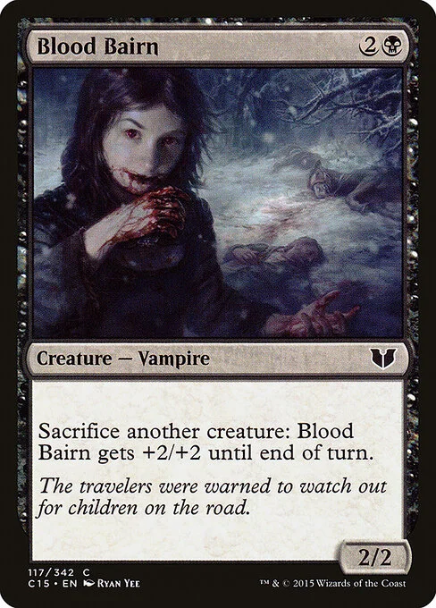 Blood Bairn, carta Magic di tipo Creature — Vampire illustrata da Ryan Yee