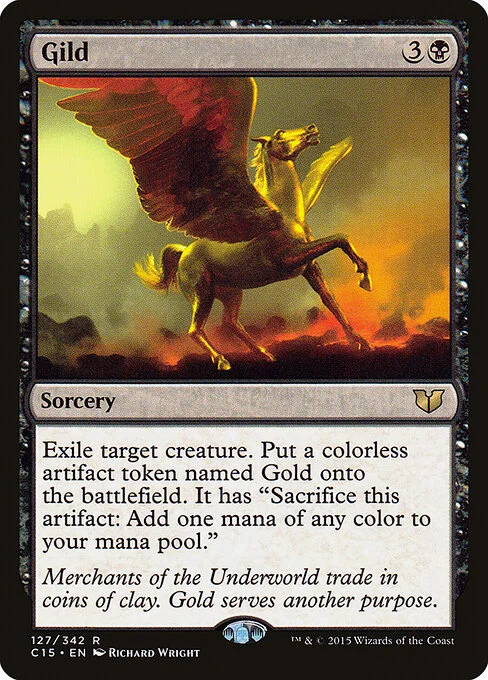 Gild, carta Magic di tipo Sorcery illustrata da Richard Wright