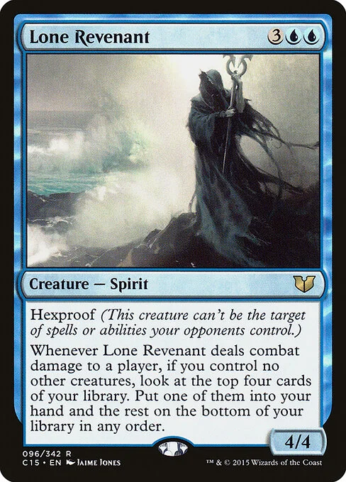 Lone Revenant, carta Magic di tipo Creature — Spirit illustrata da Jaime Jones