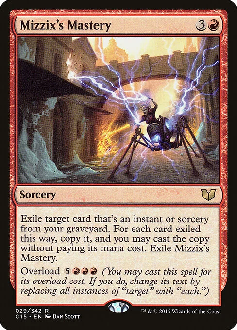 Mizzix's Mastery, carta Magic di tipo Sorcery illustrata da Dan Murayama Scott