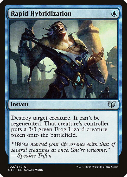 Rapid Hybridization, carta Magic di tipo Instant illustrata da Jack Wang