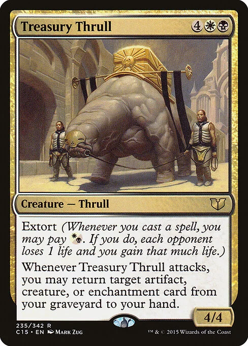 Treasury Thrull, carta Magic di tipo Creature — Thrull illustrata da Mark Zug