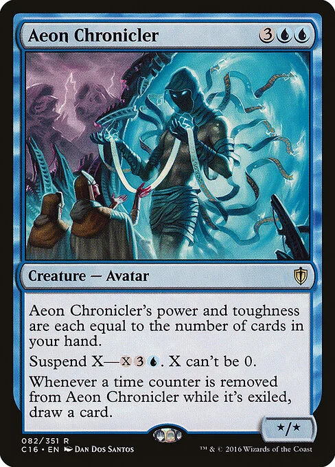 Aeon Chronicler, carta Magic di tipo Creature — Avatar illustrata da Dan Dos Santos