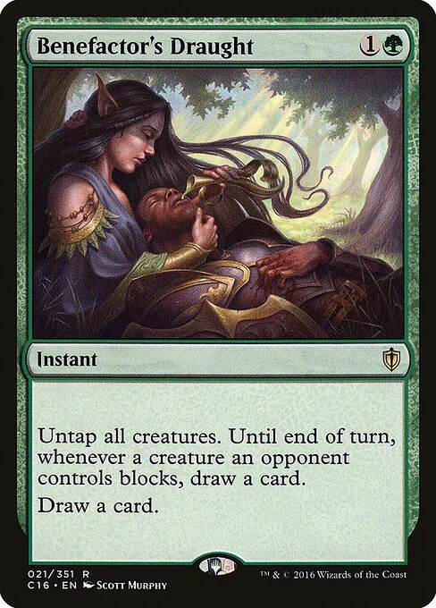 Benefactor's Draught, carta Magic di tipo Instant illustrata da Scott Murphy