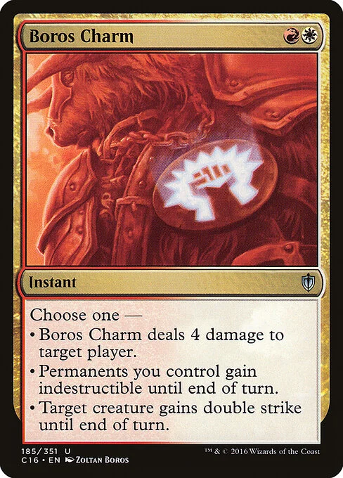 Boros Charm, carta Magic di tipo Instant illustrata da Zoltan Boros