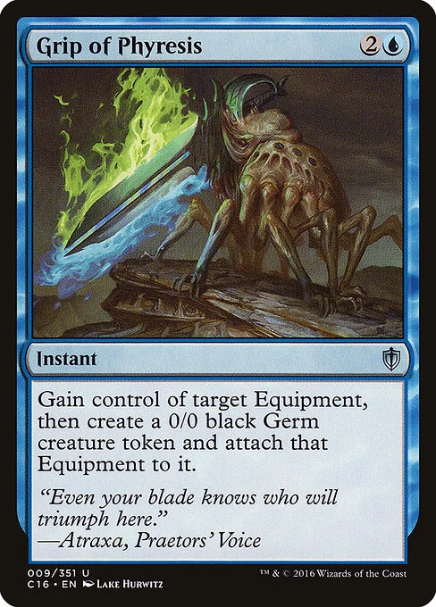 Grip of Phyresis, carta Magic di tipo Instant illustrata da Lake Hurwitz