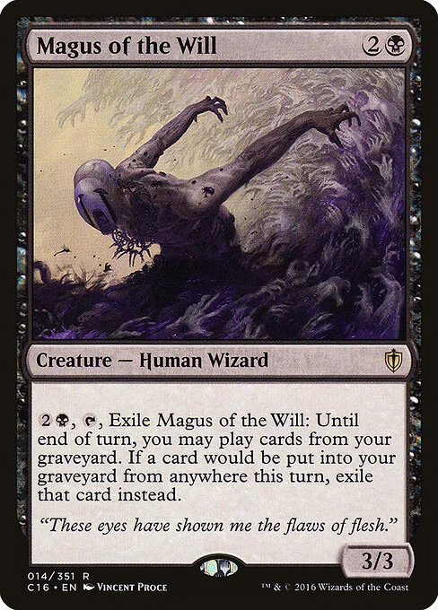 Magus of the Will, carta Magic di tipo Creature — Human Wizard illustrata da Vincent Proce