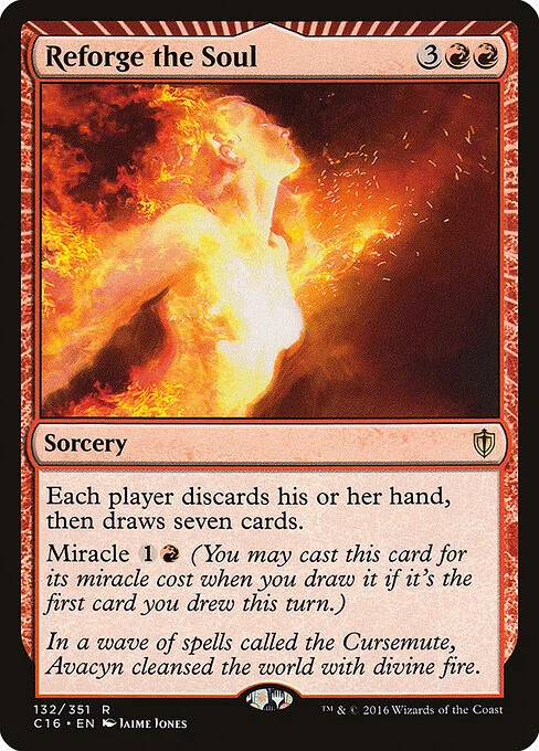 Reforge the Soul, carta Magic di tipo Sorcery illustrata da Jaime Jones