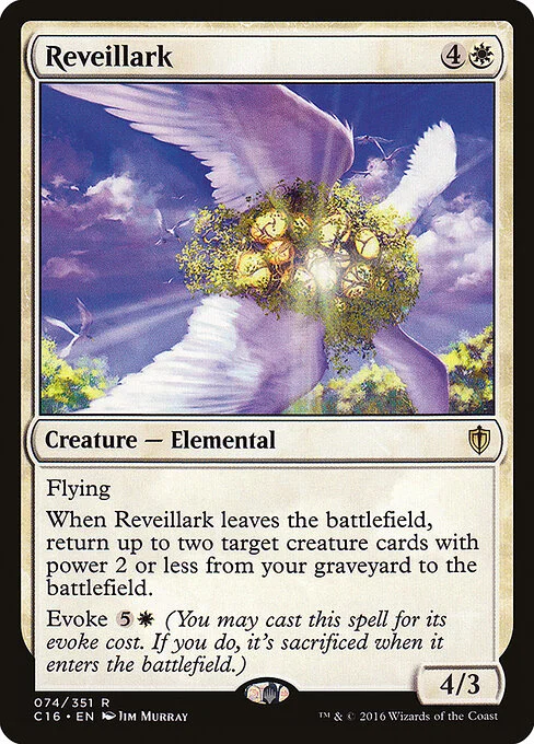 Reveillark, carta Magic di tipo Creature — Elemental illustrata da Jim Murray