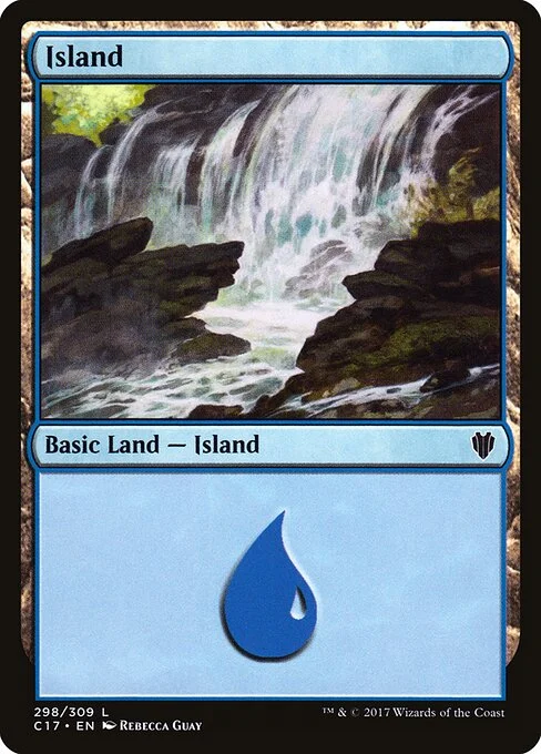 Island, carta Magic di tipo Basic Land — Island illustrata da Rebecca Guay